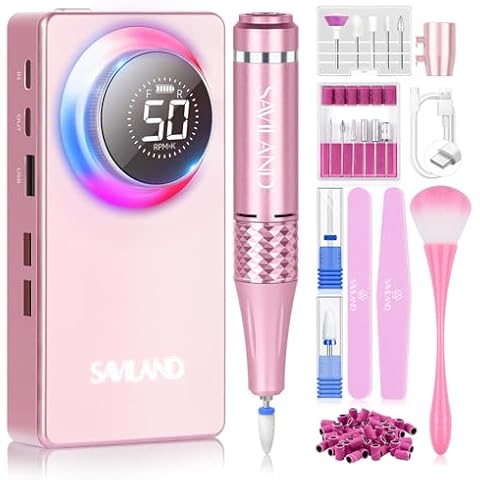 SAVILAND 50000RPM Electric Nail Drill Kit Cover