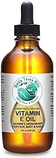 SALE - Vitamin E Oil 4oz. D-alpha Tocopherol. Organic. Premium. 100% Pure, Max