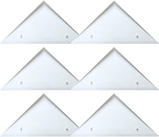 Protectores de esquina de plástico para mesa de futbolín, paquete de 6, protectores de mesas de fútbol, accesorios fáciles de instalar en blanco y verde