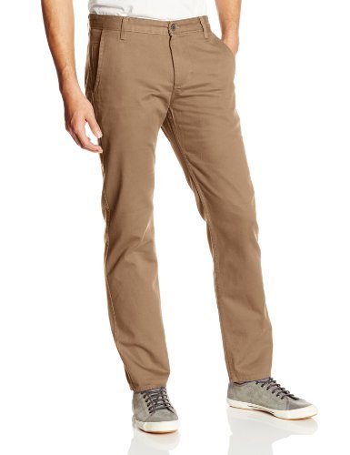 Docker's Men's Game Day Alpha Khaki Slim Tapered Flat Front Pant ...