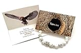 Smiling Wisdom - Owl Stretch Bracelet - Thank You Teacher Appreciation - Mentor Coach Counselor Gift Set - For Her Woman from Parent of Son or Daughter Student – White Grey - Wisdom