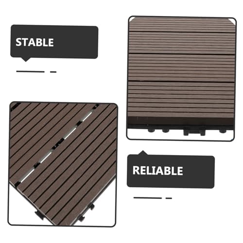 Parquet et plastique extérieur Operitacx pour un balcon élégant et fleuri