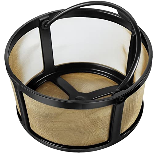 Grasseed Reusable K Duo Coffee Filter for K-Duo Essentials & Brewers Only, Carafe Basket Permanent Mesh Ground Coffee Filters for Keurig Duo and K-Duo Essentials/Brewers Coffee Makers