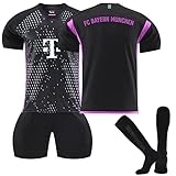 🌸bayern 2023 trikot für kinder und erwachsene nr.25/10/6 fußball heim/auswärtstrikot trainingsanzug t-shirts, shorts, socke, sommer fussball jersey für jungen/herren bayern fußball trikot kinder 23/24 neuer nr.25/10/6 trikot set fußballtrikot sporttraining t-shirts und shorts für erwachsene/kinder, fußballtrikot set für jungen herren trikot