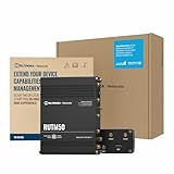Teltonika RUTM50 WiFi Router Dual SIM Card Slot - 5G Ultra High Speeds Up to 3.4 Gbps - Auto Failover with SA & NSA 5G Architecture Support - 4G Compatibility Wireless Router (TELRUTM50000000)