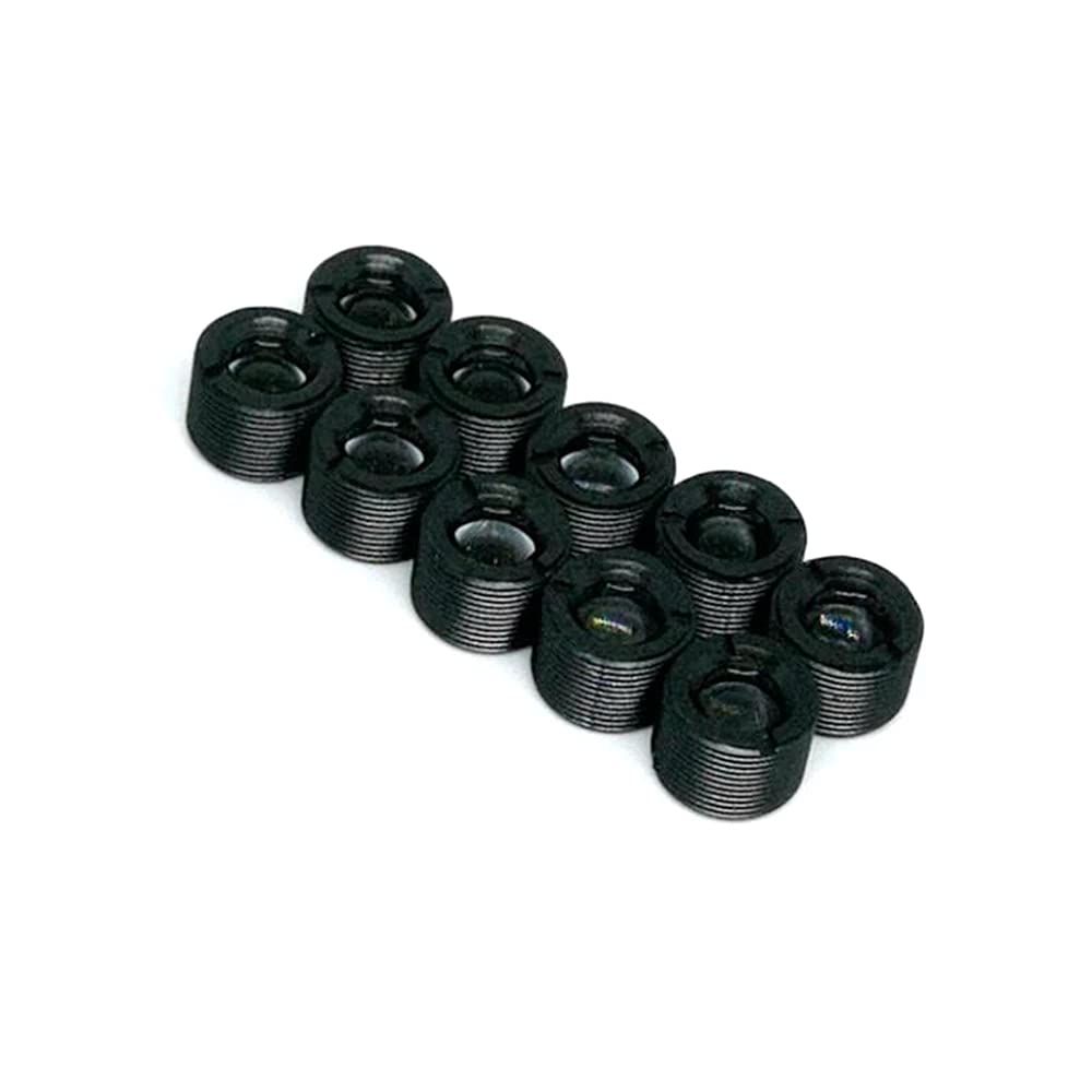 10pcs Laser Collimating Lens for 405nm 450nm 532nm 650nm 780nm 808nm 980nm RGB Diodes Dot Focus M9*0.5 Holder
