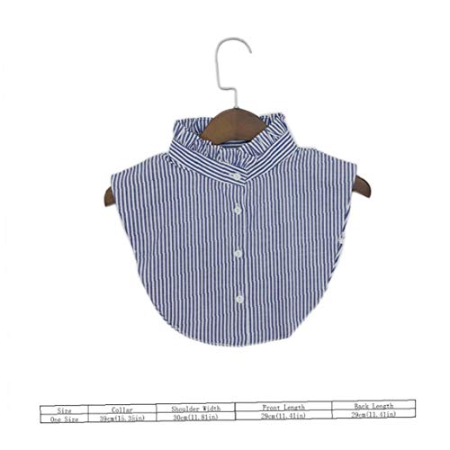 Zonfer Donne Denim Colletto in Pizzo Camicia