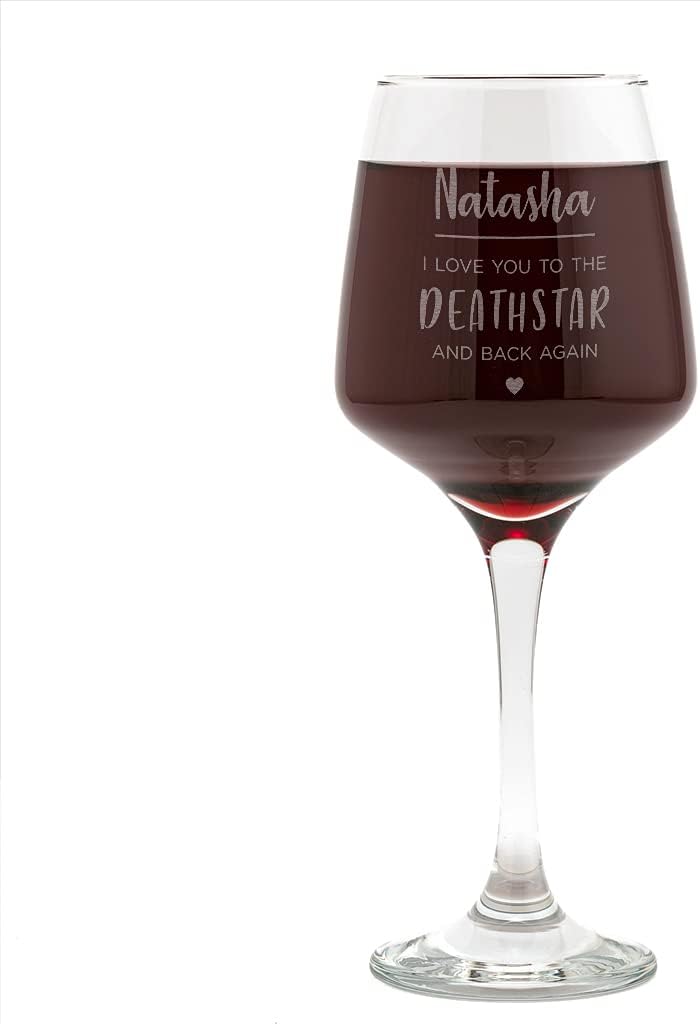 Star Wars gifts for men/personalised star wars gifts/starwars glass personalised/star wars gifts for women