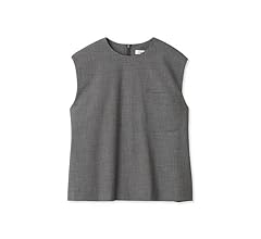 Amazon | [ミラオーウェン] サマーウールノースリーブプルオーバー