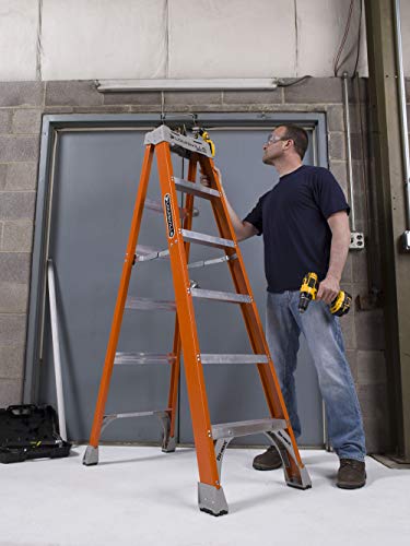 Louisville Ladder FS1505 Step Ladder, 5-Feet, Orange
