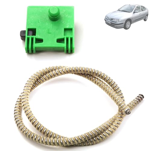 Twowinds - Window Regulator Clip 8200000557 Compatible with Renault Scenic Megane (1995-2003) Laguna (1993-2001) Laguna 2 (2001-2007) Espace 4 (2002-) - Rear Left Door (Rear Driver Side)