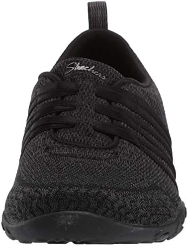 skechers plain black shoes