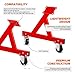 NATIONAL STANDARD Rolling Engine Cradle Stand with Wheels, Steel Construction, Built in Hardware Storage, Easy Assembly- Pick The Right Cradle for Your Engine (GM Chevy V8 LSx)