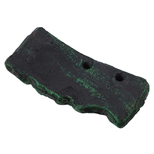 Tartaruga Basking Platform Tartaruga galleggiante galleggiante Pier Terrapin Dock Rane Rettile Piattaforma rampa Terrario Ornamento serbatoio con ventosa per Animali semi acquatici(M)
