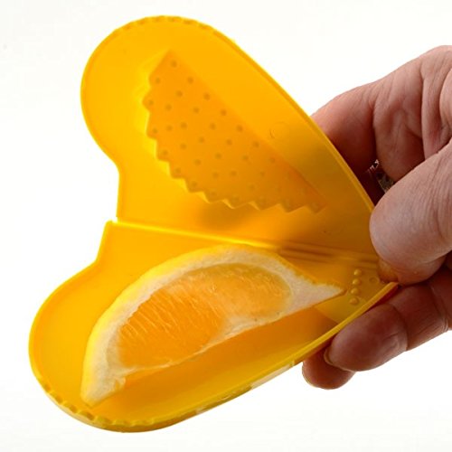 Norpro Lemon/Lime Wedge Squeezer Citrus Juicer (1-Pack, Yellow) #TOP1