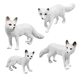 Bbiamsleep Arctic Fox Figurine Set