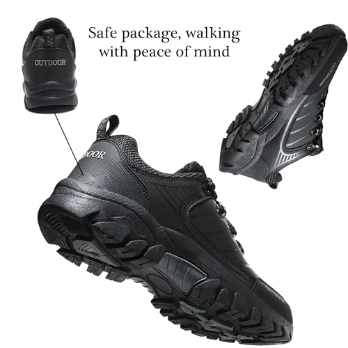 Asifn Men's Hiking Shoes Womens Hiking Shoes Slip Resistant Waterproof Shoes Outdoor Climb Walking Jogging Travel Trail Trekking4