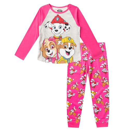 Image of Nickelodeon Paw Patrol Girls Long Sleeve Shirt and Pants Set for Toddler and Little Kids
