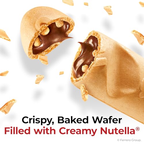 Nutella B-Ready Wafer Bars, Hazelnut Spread Bar, 1.55 oz each, 16 Packs | Treat for snacking, sweet snacks wafer bars, cocoa hazelnut spread, individually wrapped treat - image 2