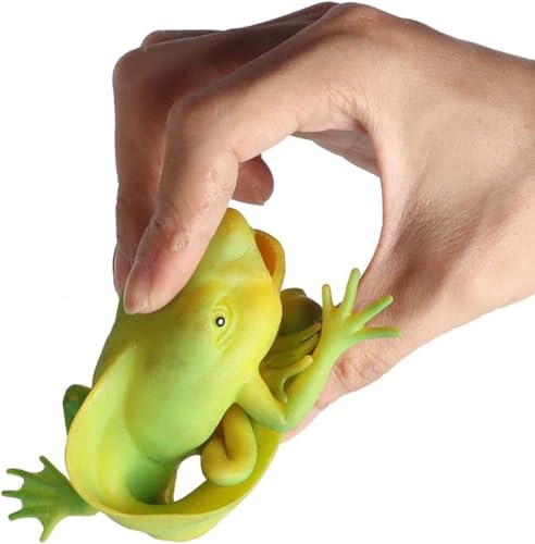 Image of Amitasha Aquatic Animal Toy for Kids Realistic Fish Squishy Tadpole Figurines Rubber Sea Animal Soft Squeeze Toy for Boys Girls Lookalike Ocean Creatures Educational Gift