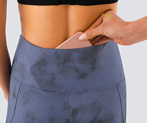 Damen Sport Leggings mit Mesh-Einsätzen und praktischen Taschen