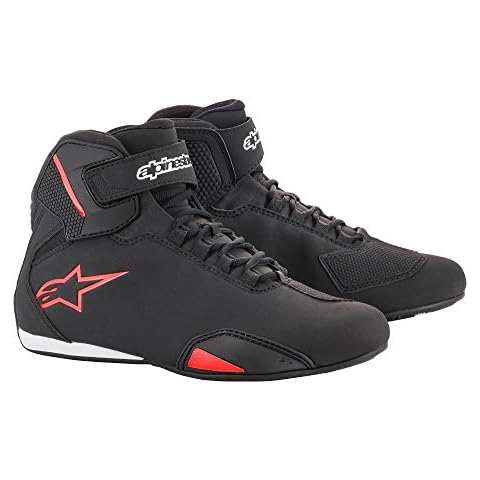 Alpinestars Nc Men's Motorcycle Boots in Black Red Cover