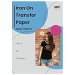 PPD – PPD 10xA4 Inkjet Premium Transferpapier für dunkles Textil, 