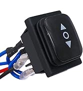 Taiss/selbstsichernder Wasserdichter Polaritätsumkehr schalter, DC 12V, 10A, Motorsteuerung, 6-po...