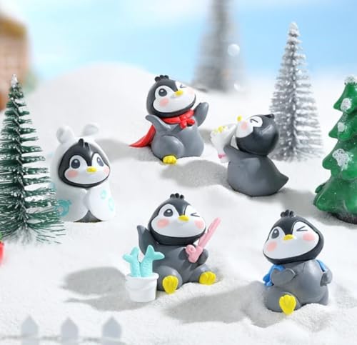 Image of VRB Dec Miniature Decor Items Set for Unique Gift,Home,Living Room,Office,Restaurant Decor,Military Showpiece,Perfect Valentine Decoration Items (Outdoor Penguin Miniature)