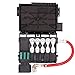 Battery Fuse Box Terminal 1J0937550 Compatible with 99-04 VW Beetle Jetta Bora Golf MK4 with Wiring Harness Pigtail Connector