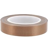 NUOBESTY Ptfe Vakuumierband 10m X 13mm Wärmedämmband Hitzebeständig für Handvakuumiergeräte mit Hoher Haftung und Isolierung