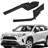 GSRECY Front Windshield Wiper Side Cowl Extension Cover Trim Panel Fits for 2020 2021 2022 Toyota RAV4
