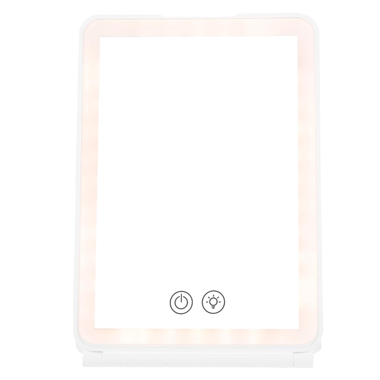 Miroir de maquillage rechargeable avec lumière pour ne plus manquer de clarté
