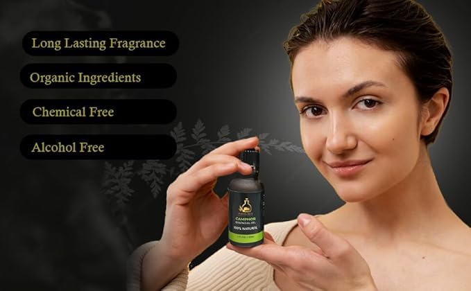 Aceite Esencial de Cânfora 15ml 100% Natural miniatura 3