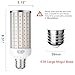 AuzerLighting 60W LED Corn Light Bulb, Large Mogul E39 Base, 6000-Lumen, 6500K Daylight Cool White,LED Bulb for Factory Warehouse Barn Garage Shopping Mall Supermarket Large Area AC85V-265V