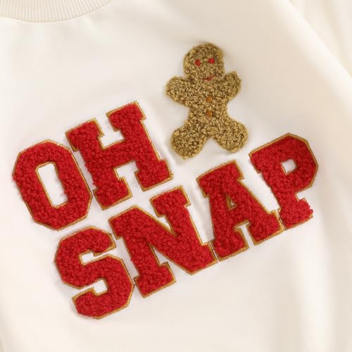 Toddler Boy Girl Christmas Outfit Christmas Cookie Tester Print Sweatshirt Xmas Snowman Sweater Shirt Fall Clothes4
