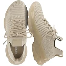 CUSHIONAIRE Womens Apolo Knit Sneaker +Memory Foam
