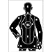 Full Size B-21X Target (Black) 25 pack