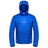►Veste d'hiver légère, douce et chaude: coque en 100% nylon, à l'épreuve de la pluie et du vent; Remplissage, 90% duvet de canard blanc et 10% de plumes, doux et confortable à porter. Cette veste légère en duvet pour homme peut vous donner une amplitude de mouvement complète et une chaleur extrême pour les journées froides sur le parcours
