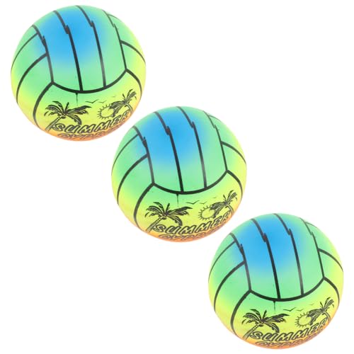 Kisangel 3 Piezas 16 Bola De Estiramiento del Arco Iris Saltarinas para Bola De Pelota De Juego De Rebote De Juegos para Bolas De Playa Kickball Juguetes