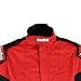 RaceQuip® 91619159 Chevron-5 Driving Jacket SFI 3.2A/5 Double Layer Red Large