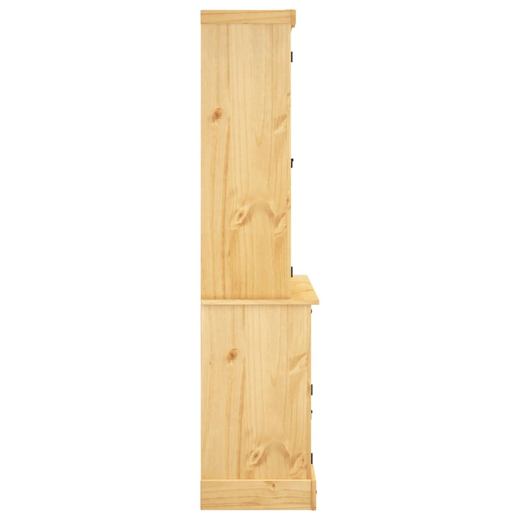 Générique Buffet Corona Marron 112x43x196 cm Bois Massif pin Mexicain,Meubles,Armoires & Meubles de Rangement,Buffets & bahuts,Brun,54.4 KG,355085