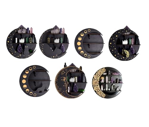 Xidmold USSIL3586 Moon Shelf Wall Hanging Resin Molds thumb #3