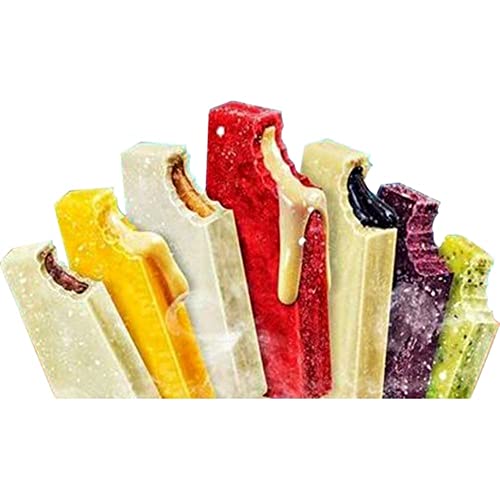 Forma Paleta Mexicana Recheada Plasútil Molde Sorvete Picolé 4 Peças Envio Imediato