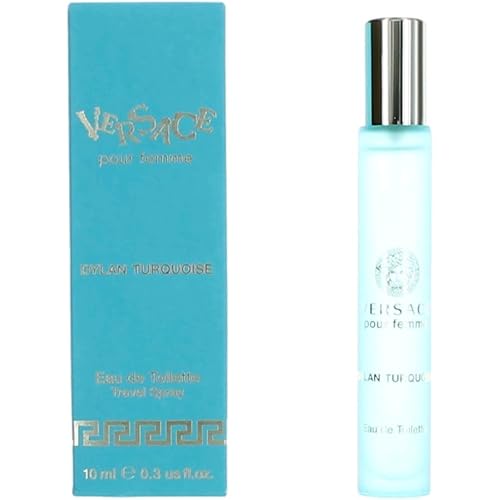Versace Dylan Turquoise Pour Femme EDT Travel Spray for Women .33 oz