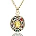 AceCraft Thanos Infinity Gauntlet Necklace Marvel Jewelry Toys Gifts for Boy/Girl/Son/Daughter