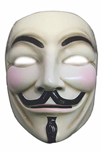 Rubie's Costume Co. V for Vendetta Mask, Multicolor, One Size