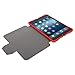 Targus 3D Protective Case and Stand for iPad Mini 1/2/3/4, Red (THZ59503GL)