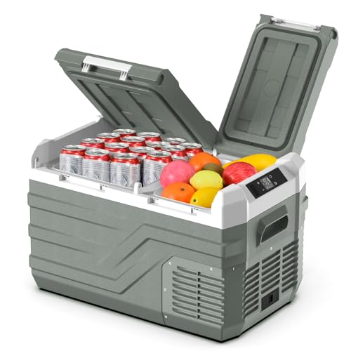 Alpicool NLS35 23L Dual Zone Compressor Car Fridge, 12V Camping Fridge
