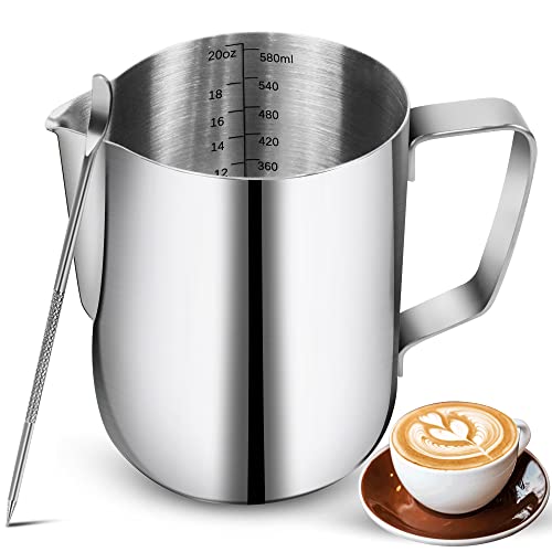 Price 6901.00 Rs Milk Frothing Pitchers 20 oz, Stainless Steel
